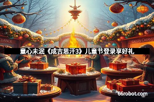 童心未泯《成吉思汗3》儿童节登录享好礼